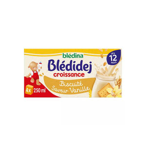 Puré de Manzana y Plátano para Bebés, Suave, Orgánico, Sin Conservantes ni Bledina, 4 x 100g - Product Image 4