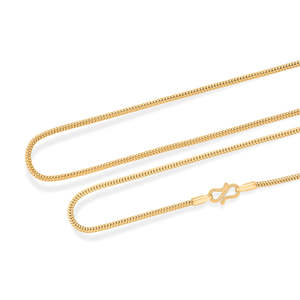 Collier en chaîne de corde plaqué or avec perles et diamants pour cadeau de mariage ou de fête - Product Image 4
