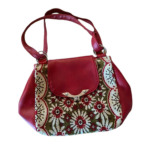 กระเป๋าหนังวัวแท้ Westal กระเป๋าสะพายข้างวินเทจ กระเป๋าถือหนังแท้ กระเป๋าโท้ทสำหรับผู้หญิง จากอินเดีย - Product Image 3