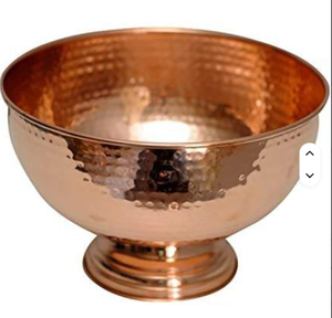 Tazón de cobre decorativo para la venta caliente diseño moderno tazón de cobre champán bar restaurante enfriador cerveza Mesa - Product Image 3