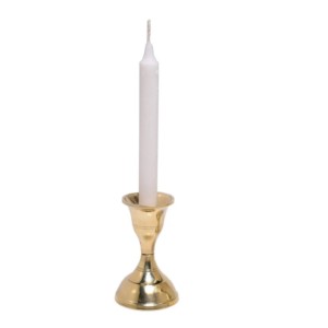 Candelabro de hierro para decoración del hogar, soporte de hierro ligero para cuatro velas, hecho en la India - Product Image 2