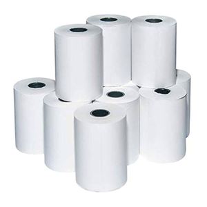 Rollo de Papel Térmico Blanco para Caja Registradora, Papel de Recibo de Doble Capa, Papel de Impresión POS - Product Image 6