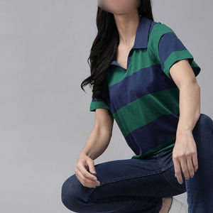 Regular Fit Women's Solid <b>Polo</b> <b>Shirt</b>, Wholesale Rate Plus Size Women's <b>Polo</b> <b>Shirt</b> Causal Wear Customized Logo Print <b>Polo</b> <b>Shirt</b> - Product Image 3
