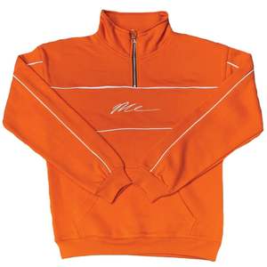 Conjunto Deportivo Naranja para Hombre, Sudadera con Media Cremallera, Pantalones Jogger, Ropa Deportiva Informal, Algodón, Unisex - Product Image 1
