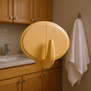 วีแอล PRIMA ตะขอแขวนเสื้อคลุมลายไม้ ดีไซน์ไม้สุดหรูสำหรับใช้ในห้องน้ำหรือห้องนอน - Product Image 3