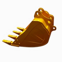 Komponen Bucket Excavator Kustom dari Baja Kekuatan Tinggi dengan Fabrikasi Pengelasan dan Pemesinan CNC