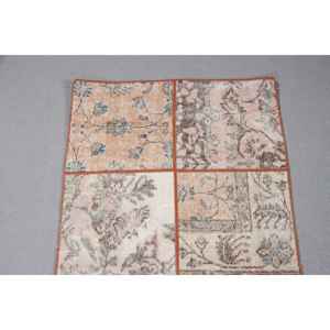 Alfombra Turca Vintage, Alfombra de 2,3x7,8 pies, Alfombra Marrón Ombré - Product Image 5