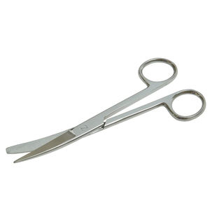 High Quality Dressings <b>Scissor</b> Finish Polish 125mm <b>Curved</b> Sharp Blade Professional Surgical Surgery Room <b>Scissor</b> - Product Image 4