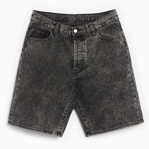 Shorts de Mezclilla para Hombre, Superficie de Mezclilla Suave y Lisa que Ofrece Comodidad, Cintura Flexible y Cómoda - Product Image 1