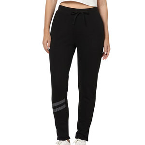 Latest Stylish Custom Solid Color Women Hip Hop Casual <b>Trouser</b> Wholesale Logo Printed Design 100% Cotton Fleece Breathable - Product Image 1