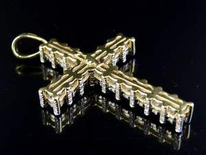 Estilo de moda Iced Out Moissanite Diamond 925 Silver Cross Pendant con joyería de Hip Hop para hombres Party Wear - Product Image 5