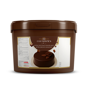 Salsa de Ganache de Caramelo Cocomeks 6 kg Lista para Usar para Decoración de Pasteles y Repostería - Product Image 2
