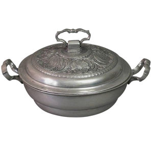 Soperas de metal con acabado brillante de acero inoxidable para uso en la cocina del hogar Vajilla Soperas de metal de mesa - Product Image 4