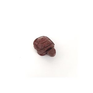 Tartaruga di pietra naturale 4 Cm figurina guarigione Chakra protezione tasca energia artigianato decorazione casa ufficio