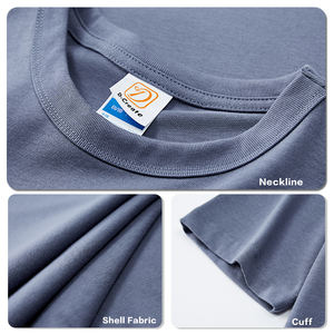 เสื้อยืดผ้าฝ้าย100% สำหรับผู้ชายเสื้อผ้าใส่สบายเสื้อผ้าไซส์ใหญ่พิเศษดีไซน์ล่าสุด - Product Image 5