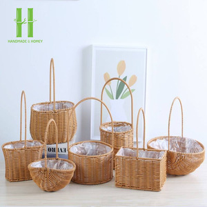 Handmade <b>Wicker</b> Rattan Bags For Easter Decorations, Folding Storage Box jiahao, Storage Boxes & <b>Bins</b> Laundry Basket From Vietnam - Product Image 4