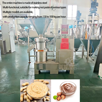 Pulvérisateur de pâte de noix à grande vitesse, broyeur professionnel commercial pour pâte de noix croustillante |   Machine à broyer le beurre de cacahuètes