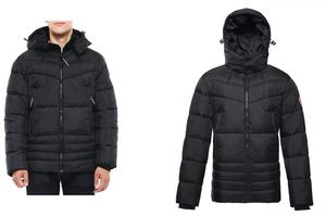 แจ็กเก็ตขนเป็ดสำหรับผู้ชายมาใหม่คอปกตั้งกันน้ำใส่โลโก้ได้ตามต้องการสำหรับฤดูหนาว - Product Image 3