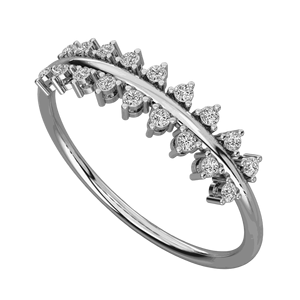 Round Cut Diamond Wedding Band - Product Image 4