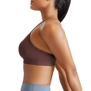 Strappy Racer Back <b>Yoga</b> Sports Bra Outfits Gym Clothes Workout Sets Women Soft Comfort <b>Yoga</b> Bra Active Wear Fitness Clothing - Product Image 5