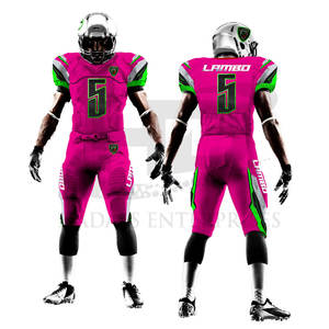 Penjualan Terbaik Harga Murah seragam sepak bola Amerika kain lembut desain baru seragam sepak bola Amerika - Product Image 4