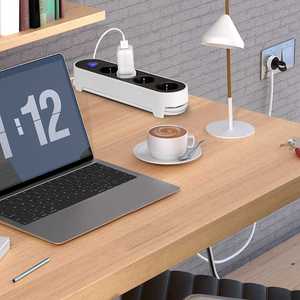 Regleta de 4 tomas con cable e interruptor, blanca (Simon BM712401) - Product Image 3