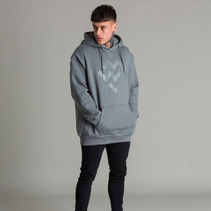 เสื้อกล้ามมีฮู้ดสำหรับออกกำลังกายผู้ชาย ผ้าฝ้าย 100% ขายส่ง รับทำโลโก้ตามสั่ง สำหรับเพาะกายและฟิตเนส - Product Image 4