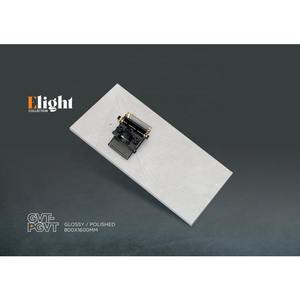 Calacatta Gold 32x64 pouces Carreaux de porcelaine mats pour grande sculpture sur sol - Product Image 1