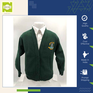 เสื้อสเวตเตอร์ถักขนสัตว์สำหรับเด็กผู้หญิงเสื้อสเวตเตอร์ถักสำหรับใส่ไปโรงเรียนฤดูหนาว - Product Image 3