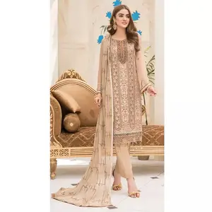 MASOORI GARMENTS Salwar Kameez pour femmes pakistanaises de haute qualité en soie, rayonne et coton - Style classique, tailles personnalisées, designs sur mesure - Product Image 2