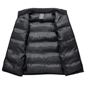 Veste matelassée sans manches coupe-vent de haute qualité, hiver, professionnelle, meilleure qualité, designs personnalisés, tissu en toile enduit - Product Image 5