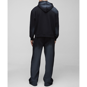 Herren Winter Schwergewichts-Kapuzen-Trainingsanzug Set mit Reißverschluss Lässiger Einfarbiger Regular Trackstar OEM Private Label - Product Image 2