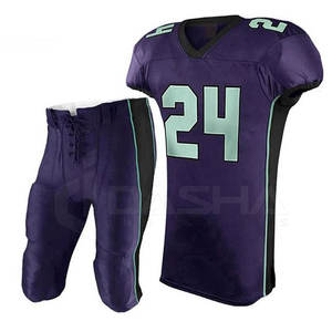 เสื้อเจอร์ซีย์ฟุตบอลอเมริกันพิมพ์ซับลิเมชันขนาดใหญ่พิเศษสำหรับเด็กและเยาวชนชุดทีม - Product Image 2