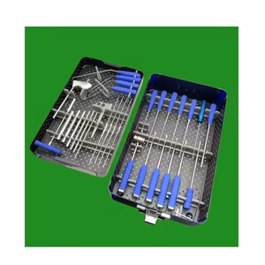 Material de acero ortopédico de alta calidad Unilateral Biportal endoscópica UBE conjunto de instrumentos de cirugía Manual Kit de cirugía de columna - Product Image 2