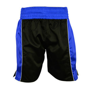 Nouveau short en satin de Muay Thai MMA pour hommes en gros conçu sur mesure avec logo avant pour le combat court et la boxe - Product Image 6