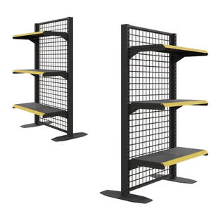 Multifunctional Metallic Iron Light Duty Clothing Display Rack Supermarket <b>Racking</b> System - Product Image 1