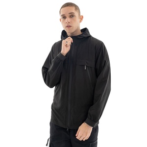 Lightweight Windproof and Waterproof Custom Windbreaker Jacket for Men and Sports Coats - Product Image 3
