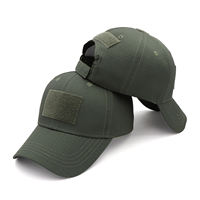 Gorra de Béisbol Táctica para Exteriores, 6 Paneles, Ajustable, Color Sólido, Unisex, Transpirable, Impermeable, Deportiva, de Algodón, para Primavera/Verano, Casual