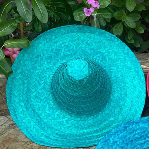 Sombrero de paja tejido para el sol para mujer, playa de verano, ala ancha, protección UV plegable, gorra ligera de viaje para vacaciones, marca de datos dorados 99 - Product Image 1