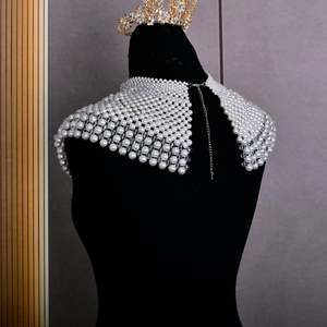 Bridella VG68 Ivory Pearl <b>Shawl</b> with Soft Drape & Warm <b>Wrap</b> for Elegant Wedding Apparel Accessories - Product Image 2