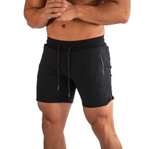 Short en satin de musculation personnalisé de taille moyenne pour hommes vente en gros de vêtements de course pour entraînement de gymnastique respirant et écologique avec cordon de serrage à l'avant - Product Image 3