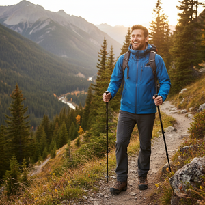 Chaqueta Impermeable con Capucha para Hombre MITEXCO - Carcasa Rígida Premium para Senderismo, Campamento, Trekking y Aventura - Product Image 1