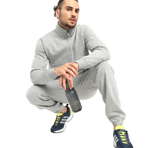 Chándal de algodón sólido marrón de alta calidad para hombre 2024, venta al por mayor, nueva llegada, ropa deportiva de gimnasio de verano con logotipo - Product Image 5