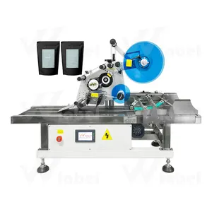 Exclusive customization feeder can adjust size automatic card plane bag flat label applicator