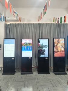 32/43/49/55 pulgadas de pie interior Vertical Lcd quiosco Pantalla de publicidad interactiva tótem pantalla táctil señalización Digital - Product Image 4