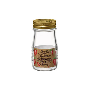 Botella Bormioli Rocco Quattro Stagioni con Tapa de Vidrio, 20 cl, 7 x 11.6 cm de altura, Suministros para Hoteles y Restaurantes, Suministros para Bares, Venta al por Mayor - Product Image 1