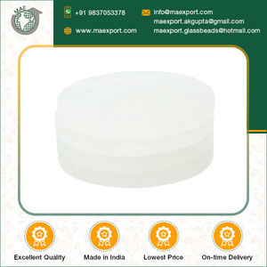 Manufacturer & Exporter of Premium 4" x 4" <b>White</b> Alabaster Marble Stone <b>Coaster</b> Set Wholesale Price for Sale - Product Image 2