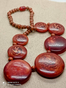 Wholesale Supply Handmade <b>Fashion</b> <b>Jewellery</b> Resin Necklace for Women Casual Use Resin Necklace for Sale by crescent crafts - Product Image 4