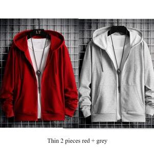 Sudadera Gruesa para Hombre con Cierre, Ecológica, Transpirable, Bordada, Informal, a la Moda, para Otoño e Invierno, Nueva - Product Image 2