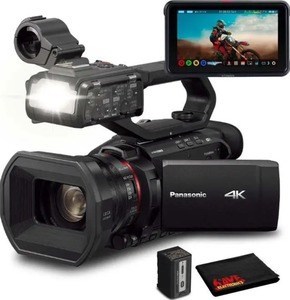AG-CX10 4K Professional Camcorder Atomos Recording Monitor Bundle - Product Image 1
